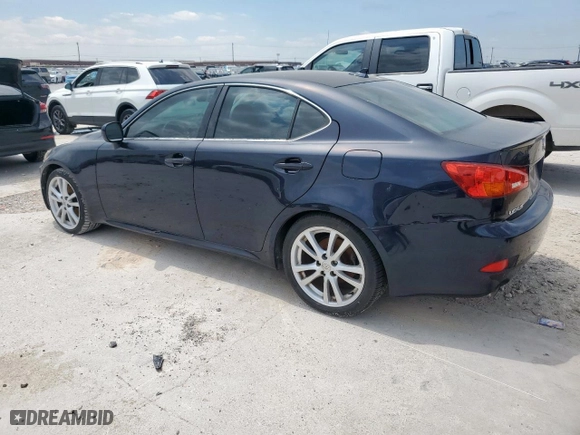 2007 Lexus IS 250 with VIN JTHBK262972053929, listed as a Copart auction lot 53496215 with 189,677 mi miles and Clean Title. Bid and sale history available at carsss.com. Image 2.