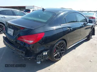 2015 Mercedes-Benz CLA 45 AMG with VIN WDDSJ5CB6FN179985, listed as a IAAI auction lot 42228608 with 87,917 mi miles and . Bid and sale history available at DreamBid. Image 4.