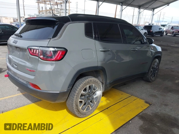 2021 Jeep Compass Trailhawk с VIN 3C4NJDDBXMT501136, выставлен на аукционе IAAI как лот 41689054 с пробегом 65 663 миль миль и . История ставок и продаж доступна на DreamBid. Изображение 4.