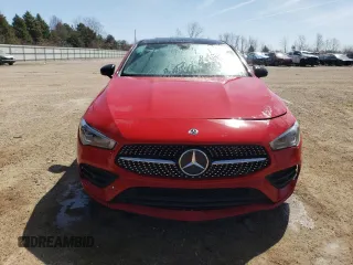 2020 Mercedes-Benz CLA 250 with VIN WDD5J4HB4LN034066, listed as a Copart auction lot 53181015 with 78,352 mi miles and Salvage title. Bid and sale history available at DreamBid. Image 5.