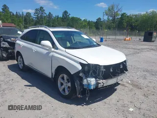 2010 Lexus RX 350 with VIN 2T2BK1BA3AC066236, listed as a IAAI auction lot 42168489 with 126,467 mi miles and . Bid and sale history available at DreamBid. Image 1.