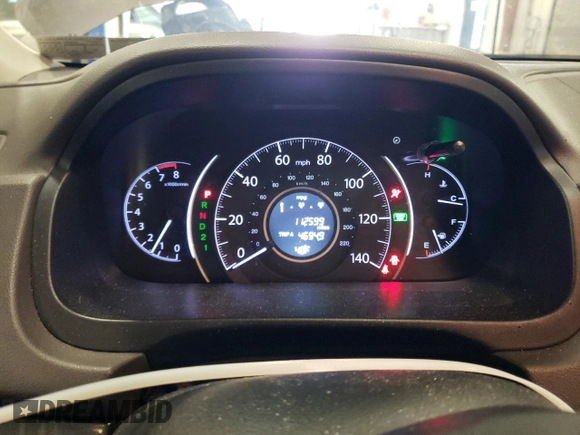 2013 Honda CR-V EX-L with VIN 5J6RM4H70DL067846, listed as a Copart auction lot 52144845 with 112,599 mi miles and Salvage Title. Bid and sale history available at carsss.com. Image 9.