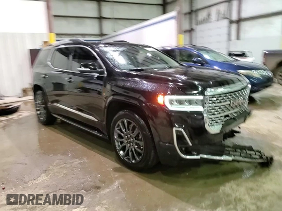 2022 GMC Acadia Denali with VIN 1GKKNXLS2NZ176040, listed as a Copart auction lot 46468355 with 86,075 mi miles and Salvage title. Bid and sale history available at DreamBid. Image 14.