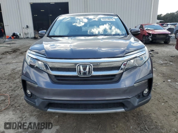 2021 Honda Pilot EX-L z VIN 5FNYF6H58MB052178, wystawiony jako Copart lot #46274875 z przebiegiem 52 104 mil mil oraz Nie do naprawy • Non repairable. Historia ofert i sprzedaży dostępna na DreamBid. Obrazek 5.