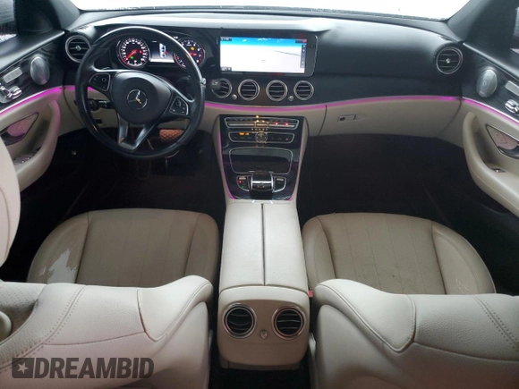 2017 Mercedes-Benz E 300 Luxury with VIN WDDZF4JBXHA108666, listed as a Copart auction lot 60083615 with 84,705 mi miles and Salvage title. Bid and sale history available at DreamBid. Image 8.
