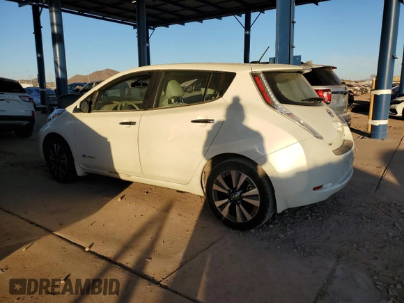 2017 Nissan LEAF SL with VIN 1N4BZ0CPXHC300894, listed as a Copart auction lot 82243014 with 9,895 mi miles and Clean Title. Bid and sale history available at carsss.com. Image 2.