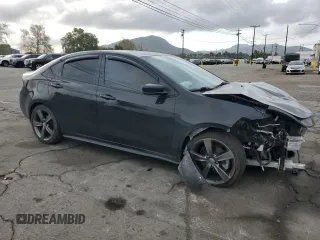 2015 Dodge Dart GT with VIN 1C3CDFEB4FD123661, listed as a Copart auction lot 51267505 with 100,535 mi miles and Salvage Title. Bid and sale history available at carsss.com. Image 4.