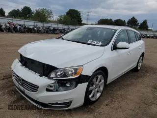 2016 Volvo V60 T5 Drive-E Premier with VIN YV140MEK6G1291749, listed as a Copart auction lot 69854764 with 107,955 mi miles and Salvage Title. Bid and sale history available at carsss.com. Image 1.