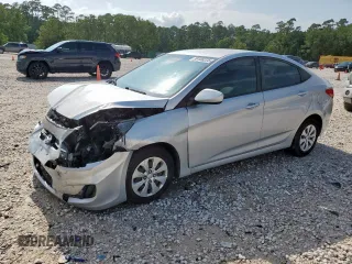 2016 Hyundai Accent SE with VIN KMHCT4AE3GU074100, listed as a Copart auction lot 59108225 with 103,112 mi miles and Salvage title. Bid and sale history available at DreamBid. Image 1.
