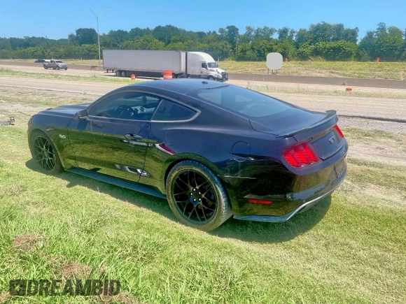 2015 Ford Mustang GT with VIN 1FA6P8CFXF5374945, listed as a Copart auction lot 67069735 with Not provided miles and Clean title. Bid and sale history available at DreamBid. Image 3.