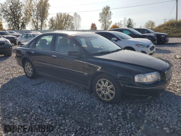 2005 Volvo S80 with VIN YV1TH592051398894, listed as a Copart auction lot 76580174 with 237,557 mi miles and Clean Title. Bid and sale history available at carsss.com. Image 4.