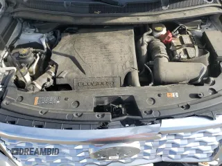2016 Ford Explorer Platinum with VIN 1FM5K8HT8GGB25290, listed as a Copart auction lot 54882715 with 104,299 mi miles and Salvage Title. Bid and sale history available at DreamBid. Image 12.