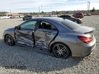 2018 Mercedes-Benz CLA with VIN WDDSJ4EB4JN697237, listed as a Copart auction lot 41661953 with 46,127 mi miles. Bid and sale history available at carsss.com. Image 2.