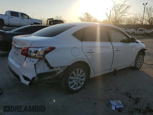 2019 Nissan Sentra S with VIN 3N1AB7AP5KY447017, listed as a Copart auction lot 48408675 with 176,554 mi miles and Salvage Title. Bid and sale history available at DreamBid. Image 3.