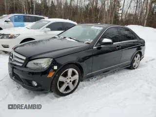 2008 Mercedes-Benz C 300 Sport with VIN WDDGF81X98F131451, listed as a Copart auction lot 89274135 with 165,847 mi miles and Salvage Title. Bid and sale history available at carsss.com. Image 1.