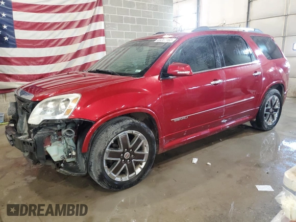 2012 GMC Acadia Denali with VIN 1GKKVTED1CJ379049, listed as a Copart auction lot 69353163 with 234,657 mi miles and Clean title. Bid and sale history available at DreamBid. Image 1.