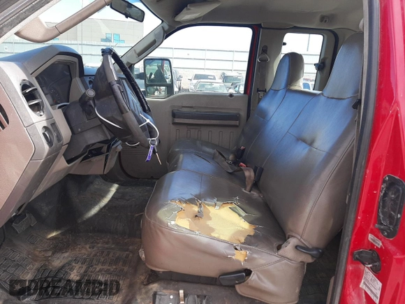 2008 Ford F-250 XL with VIN 1FTSX20508EE35630, listed as a Copart auction lot 53877234 with 117,312 mi miles and Clean title. Bid and sale history available at DreamBid. Image 7.