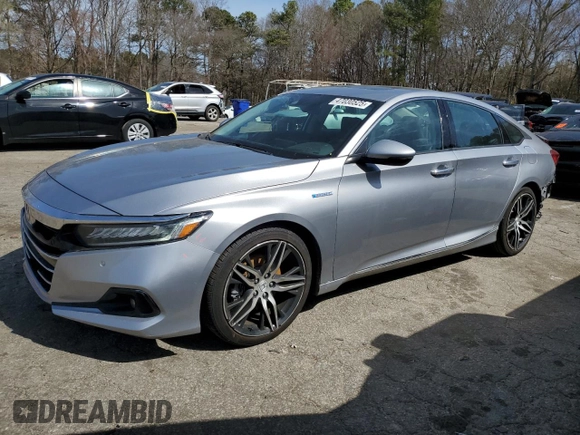 2021 Honda Accord Touring with VIN 1HGCV3F90MA020434, listed as a Copart auction lot 47030525 with 84,172 mi miles and Salvage title. Bid and sale history available at DreamBid. Image 1.