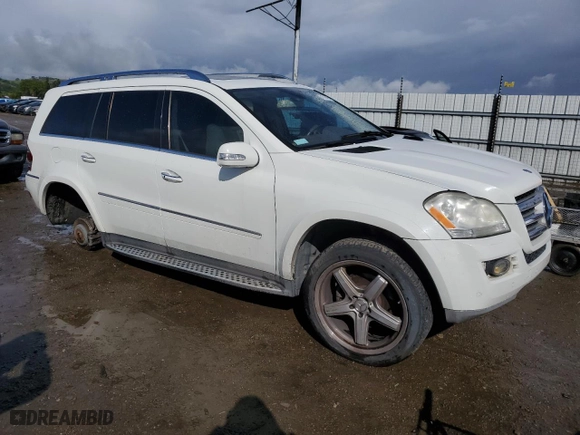 2008 Mercedes-Benz GL-Class 5.5L with VIN 4JGBF86EX8A380278, listed as a Copart auction lot 51531465 with 169,551 mi miles and Salvage Title. Bid and sale history available at carsss.com. Image 4.