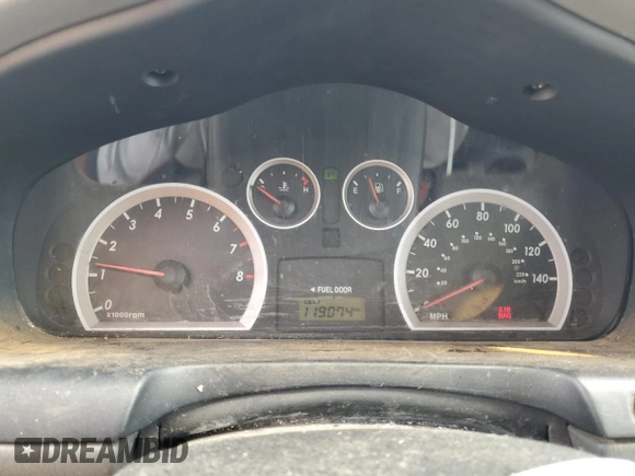 2005 Hyundai Santa Fe GLS with VIN KM8SC73D25U868391, listed as a Copart auction lot 50810045 with 119,074 mi miles and Salvage Title. Bid and sale history available at carsss.com. Image 9.