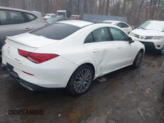 2020 Mercedes-Benz CLA with VIN W1K5J4HB6LN099128, listed as a IAAI auction lot 41551450 with 39,660 mi miles. Bid and sale history available at carsss.com. Image 4.