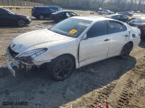 2006 Lexus ES 330 with VIN JTHBA30G665154436, listed as a Copart auction lot 41976545 with NaN miles and Salvage Title. Bid and sale history available at carsss.com. Image 1.