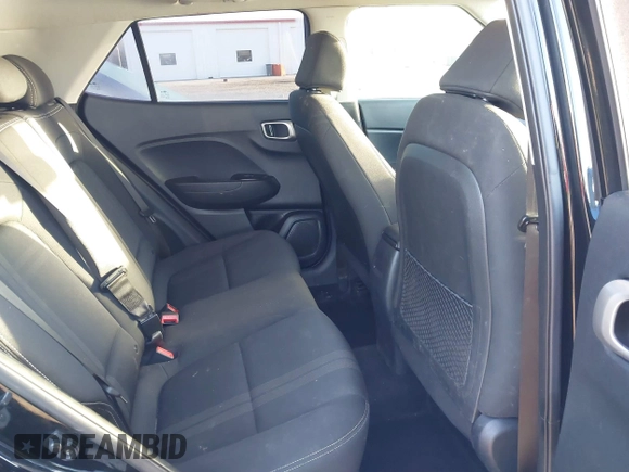 2023 Hyundai Venue Limited with VIN KMHRC8A38PU265821, listed as a IAAI auction lot 41823538 with 50,791 mi miles and . Bid and sale history available at DreamBid. Image 7.
