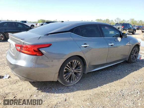 2017 Nissan Maxima SV with VIN 1N4AA6AP8HC371293, listed as a Copart auction lot 50260255 with 110,225 mi miles and Salvage Title. Bid and sale history available at carsss.com. Image 3.