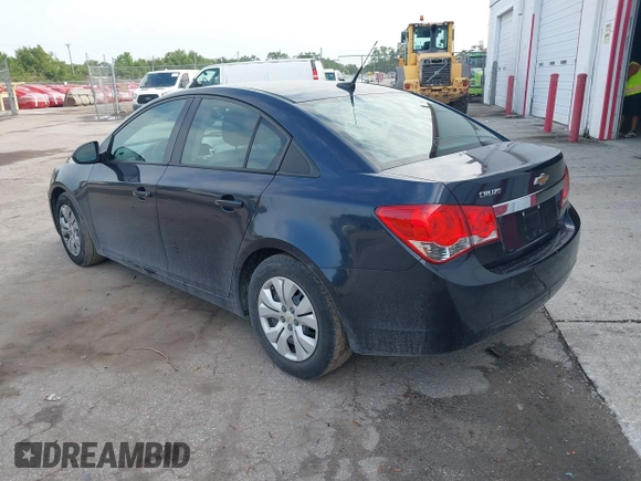 2014 Chevrolet Cruze LS with VIN 1G1PA5SH1E7437248, listed as a IAAI auction lot 42228070 with 128,427 mi miles and . Bid and sale history available at DreamBid. Image 3.