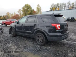 2016 Ford Utility Police Interceptor with VIN 1FM5K8ARXGGB07047, listed as a Copart auction lot 80293134 with 283,652 mi miles and Clean Title. Bid and sale history available at carsss.com. Image 2.