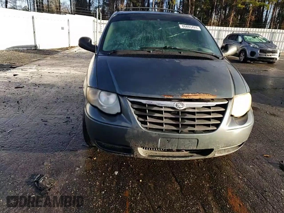 2006 Chrysler Town & Country LWB LX with VIN 1A4GP44RX6B755593, listed as a Copart auction lot 86865424 with 180,325 mi miles and Salvage Title. Bid and sale history available at carsss.com. Image 12.