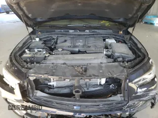 2021 Infiniti QX80 LUXE with VIN JN8AZ2AE9M9270267, listed as a Copart auction lot 49732583 with 44,104 mi miles. Bid and sale history available at carsss.com. Image 12.
