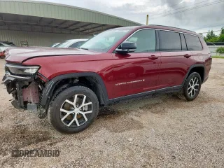 2024 Jeep Grand Cherokee Limited z VIN 1C4RJKBG7R8549588, wystawiony jako Copart lot #61727195 z przebiegiem 46 335 mil mil oraz Szkoda całkowita • Salvage title. Historia ofert i sprzedaży dostępna na DreamBid. Obrazek 1.