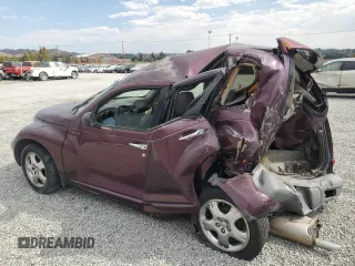 2002 Chrysler PT Cruiser with VIN 3C4FY48B22T283281, listed as a Copart auction lot 70606464 with 201,390 mi miles and Salvage Title. Bid and sale history available at carsss.com. Image 2.