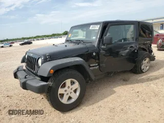 2014 Jeep Wrangler Unlimited Sport with VIN 1C4BJWDG2EL194164, listed as a Copart auction lot 56885575 with Not Provided miles and Salvage Title. Bid and sale history available at DreamBid. Image 1.