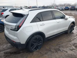 2019 Cadillac XT4 AWD Sport with VIN 1GYFZFR44KF146971, listed as a IAAI auction lot 41663031 with 129,248 mi miles and . Bid and sale history available at DreamBid. Image 4.