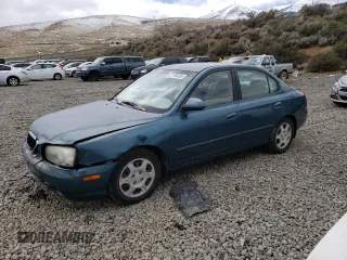 2001 Hyundai Elantra GLS z VIN KMHDN45D61U181178, wystawiony jako Copart lot #51106595 z przebiegiem 140 842 mil mil oraz Szkoda całkowita • Salvage title. Historia ofert i sprzedaży dostępna na DreamBid. Obrazek 1.