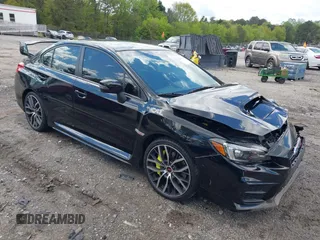 2021 Subaru WRX STI with VIN JF1VA2S66M9812006, listed as a IAAI auction lot 42021904 with 37,792 mi miles and . Bid and sale history available at DreamBid. Image 1.