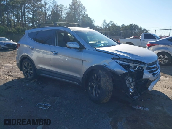 2018 Hyundai Santa Fe Ultimate with VIN 5XYZW4LAXJG554420, listed as a IAAI auction lot 41628371 with 65,436 mi miles and . Bid and sale history available at DreamBid. Image 1.