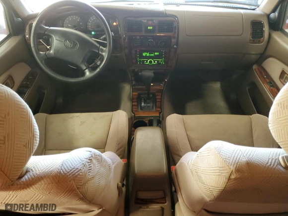 2001 Toyota 4Runner SR5 with VIN JT3GN86R610200195, listed as a Copart auction lot 49326805 with 129,786 mi miles and Salvage Title. Bid and sale history available at carsss.com. Image 8.