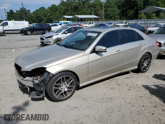 2011 Mercedes-Benz E 350 Luxury with VIN WDDHF5GB2BA373677, listed as a Copart auction lot 62362365 with 124,380 mi miles and Salvage title. Bid and sale history available at DreamBid. Image 1.