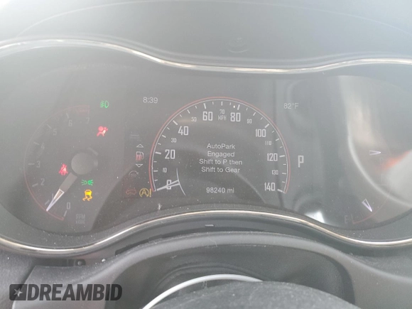 2018 Dodge Durango GT with VIN 1C4RDJDG6JC198303, listed as a Copart auction lot 59262005 with 98,240 mi miles and Salvage title. Bid and sale history available at DreamBid. Image 9.