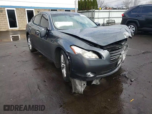 2012 Infiniti M37 with VIN JN1BY1AR1CM396587, listed as a Copart auction lot 52291185 with 145,794 mi miles and Salvage Title. Bid and sale history available at carsss.com. Image 11.