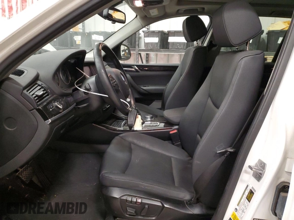 2016 BMW X3 xDrive28i with VIN 5UXWX9C52G0D89513, listed as a Copart auction lot 47055325 with 75,586 mi miles and Salvage Title. Bid and sale history available at DreamBid. Image 7.