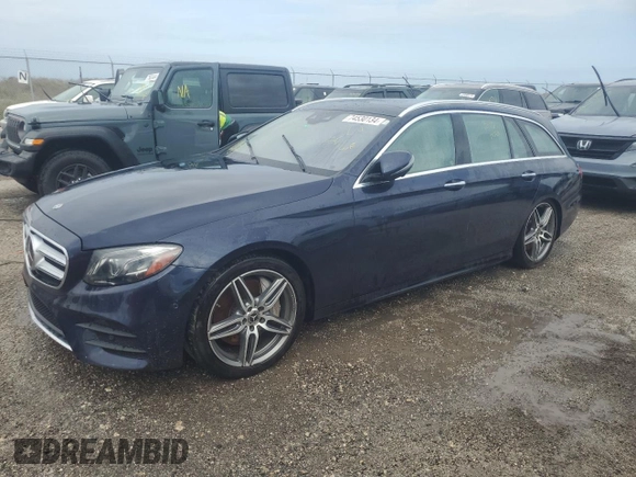 2019 Mercedes-Benz E 450 with VIN WDDZH6JB1KA556677, listed as a Copart auction lot 74530134 with Not Provided miles and Non Repairable. Bid and sale history available at DreamBid. Image 1.