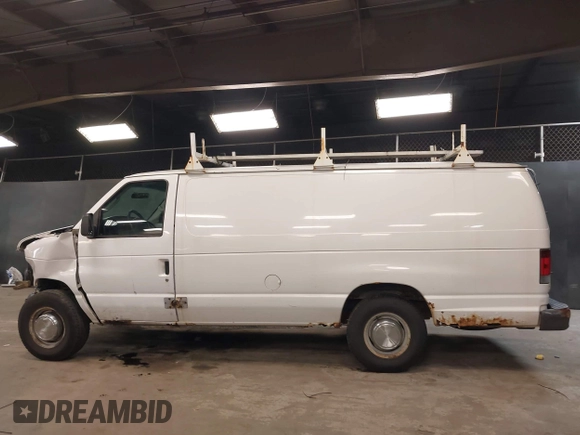 2005 Ford Econoline Cargo with VIN 1FTSS34L95HB33843, listed as a IAAI auction lot 42200399 with 355,458 mi miles and . Bid and sale history available at DreamBid. Image 14.