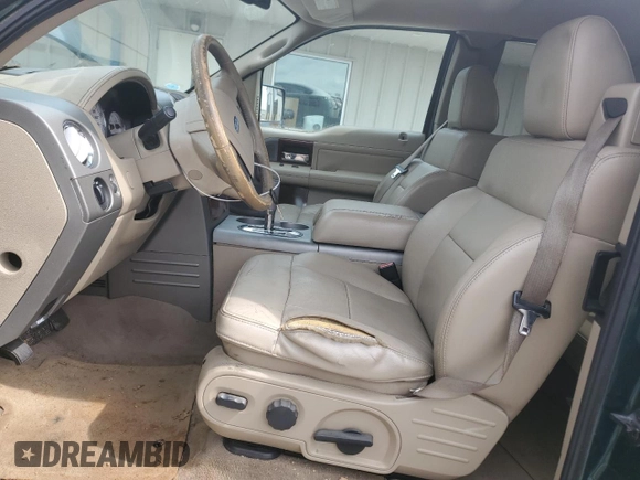 2007 Ford F-150 XL with VIN 1FTPX12V07FA66063, listed as a Copart auction lot 55401245 with 191,104 mi miles and Salvage title. Bid and sale history available at DreamBid. Image 7.