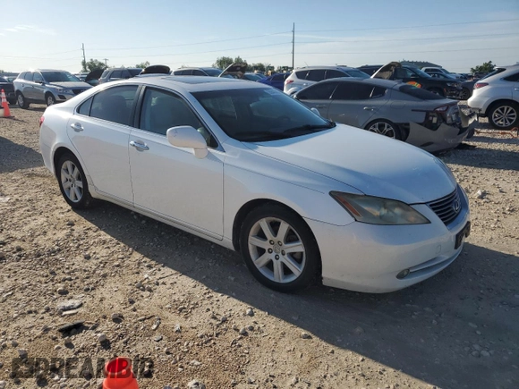 2007 Lexus ES 330 with VIN JTHBJ46G872096863, listed as a Copart auction lot 55840315 with 216,866 mi miles and Clean Title. Bid and sale history available at DreamBid. Image 4.
