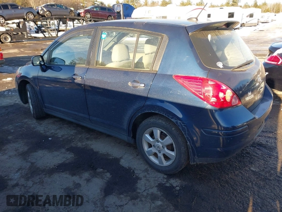 2008 Nissan Versa 1.8 S with VIN 3N1BC13E98L383015, listed as a IAAI auction lot 41599974 with 136,937 mi miles. Bid and sale history available at carsss.com. Image 3.