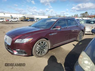 2019 Lincoln Continental Reserve with VIN 1LN6L9NC7K5604445, listed as a Copart auction lot 45735245 with 75,903 mi miles and Salvage Title. Bid and sale history available at DreamBid. Image 1.